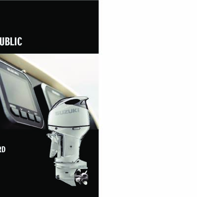 Housse De Capot Moteur Hors-Bord Suzuki DF4A-DF6A 1CYL 138cc (2002-2024) - Oceansouth Sur Mesure