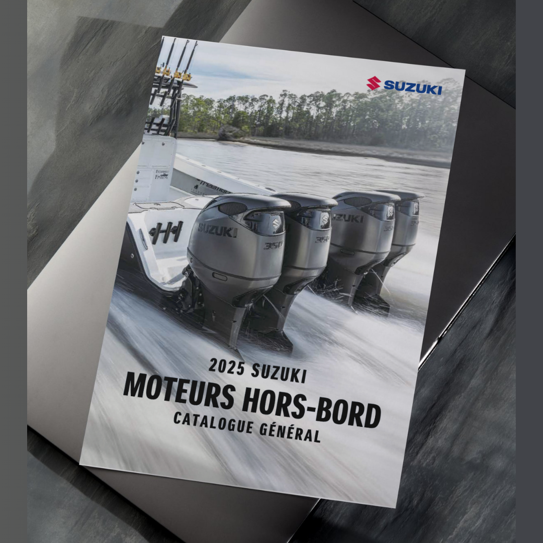 Suzuki Marine Le catalogue 2025 des moteurs horsbord Suzuki est arrivé