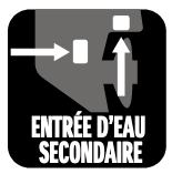 ENTRÉE D’EAU SECONDAIRE