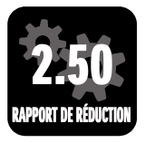 SYSTÈME DE RÉDUCTION À 2 ÉTAGES